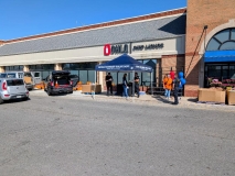 Food Drive benefitting W.A.R.M., competition with Westerville PD 10.12.25