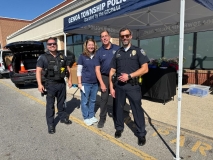 Food Drive benefitting W.A.R.M, competition with Westerville PD 10.12.25