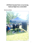 National Night Out 8.6.24, GTCPAAA Donated Tent